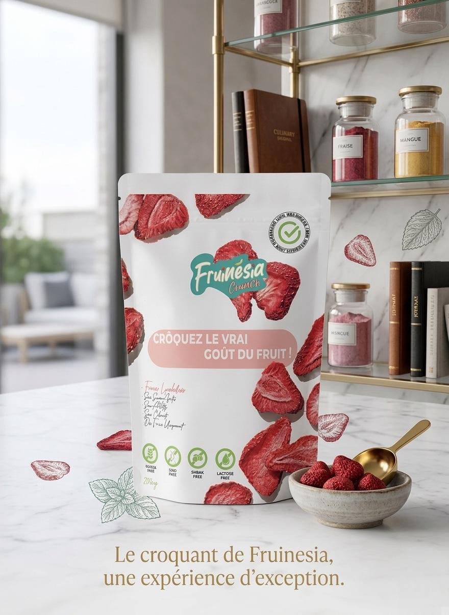 Fraise Lyophilisée